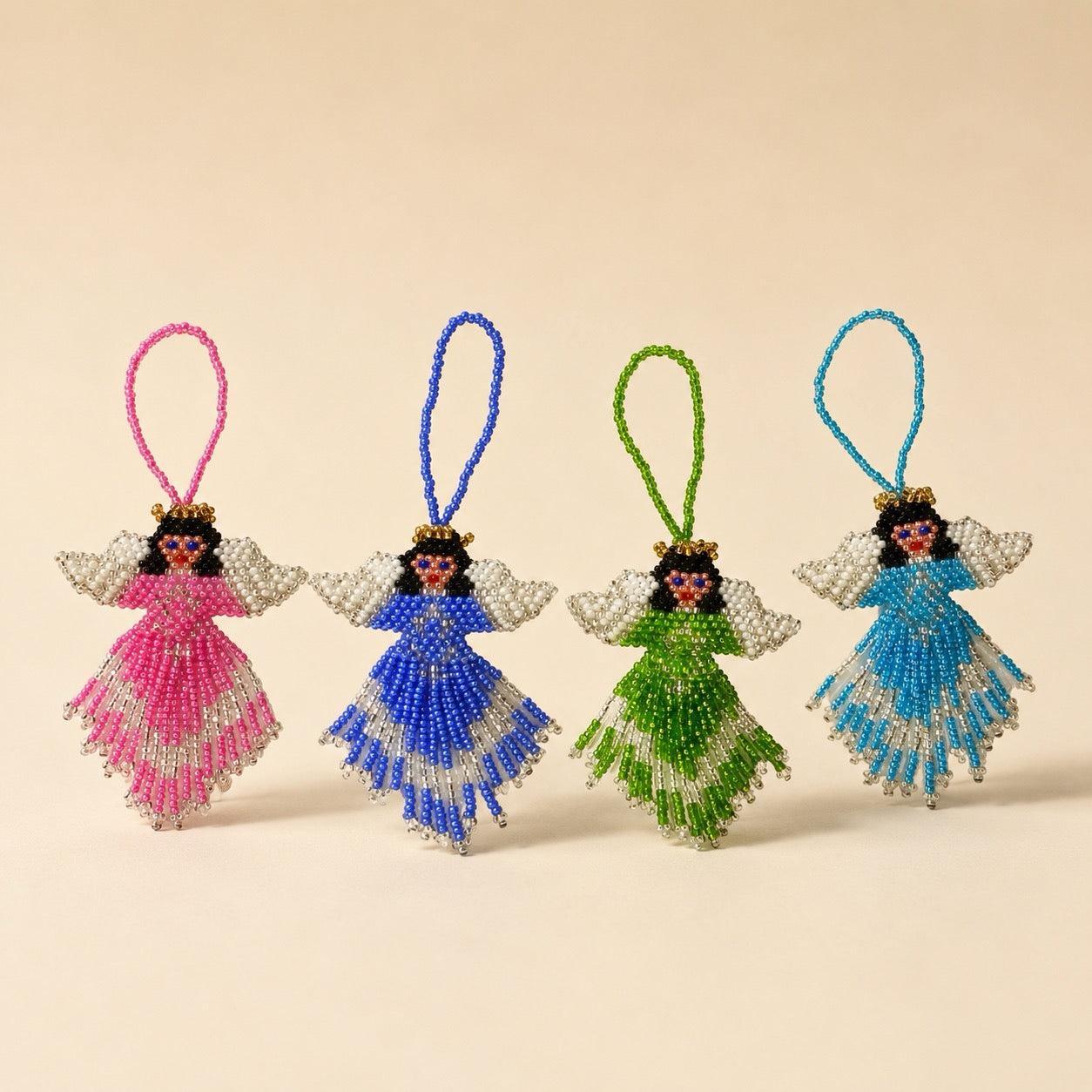 Angel Seed Bead Ornament - Guatemala