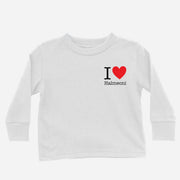 I Heart Grandma/ Halmeoni Korean Long Sleeve Shirt (Toddler)