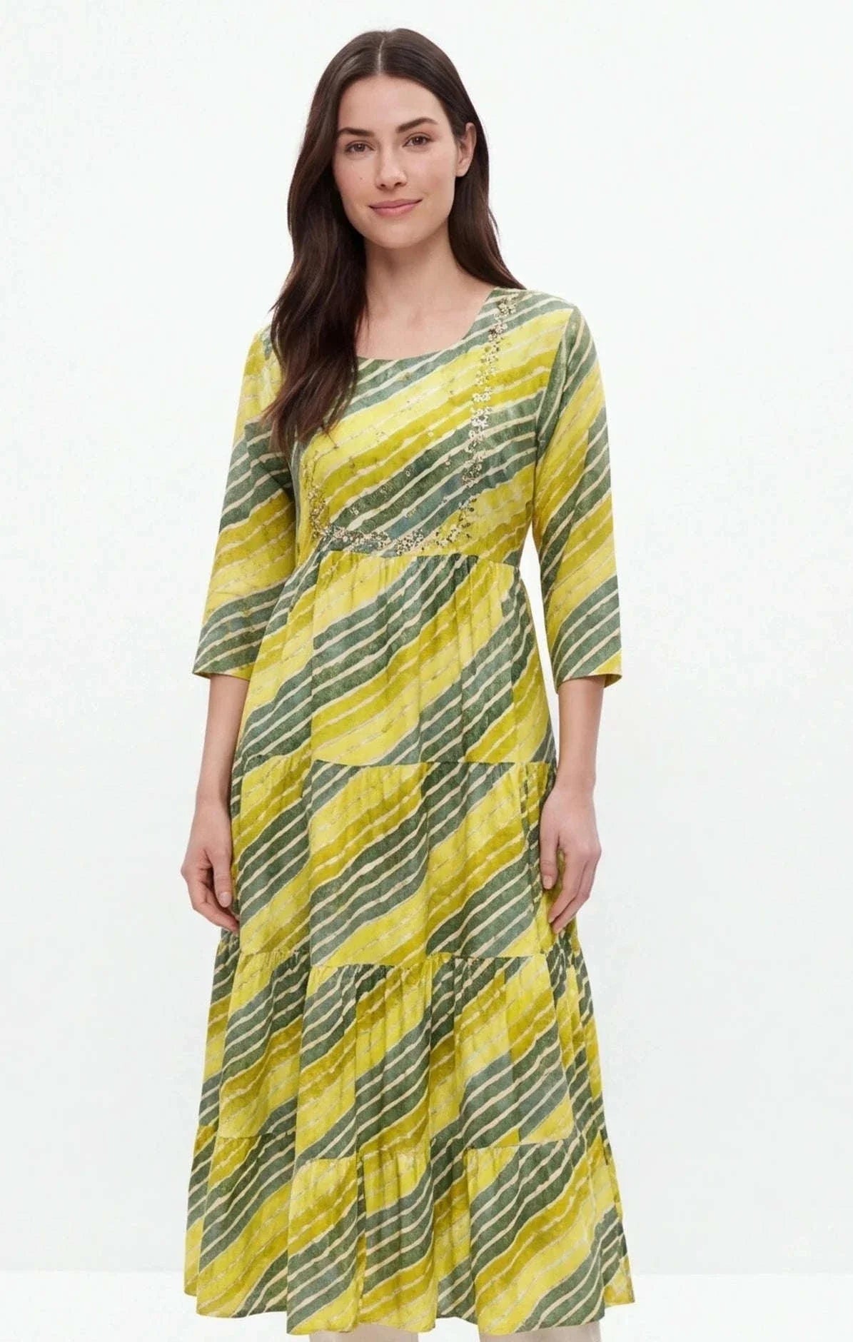 Rayon long kurti