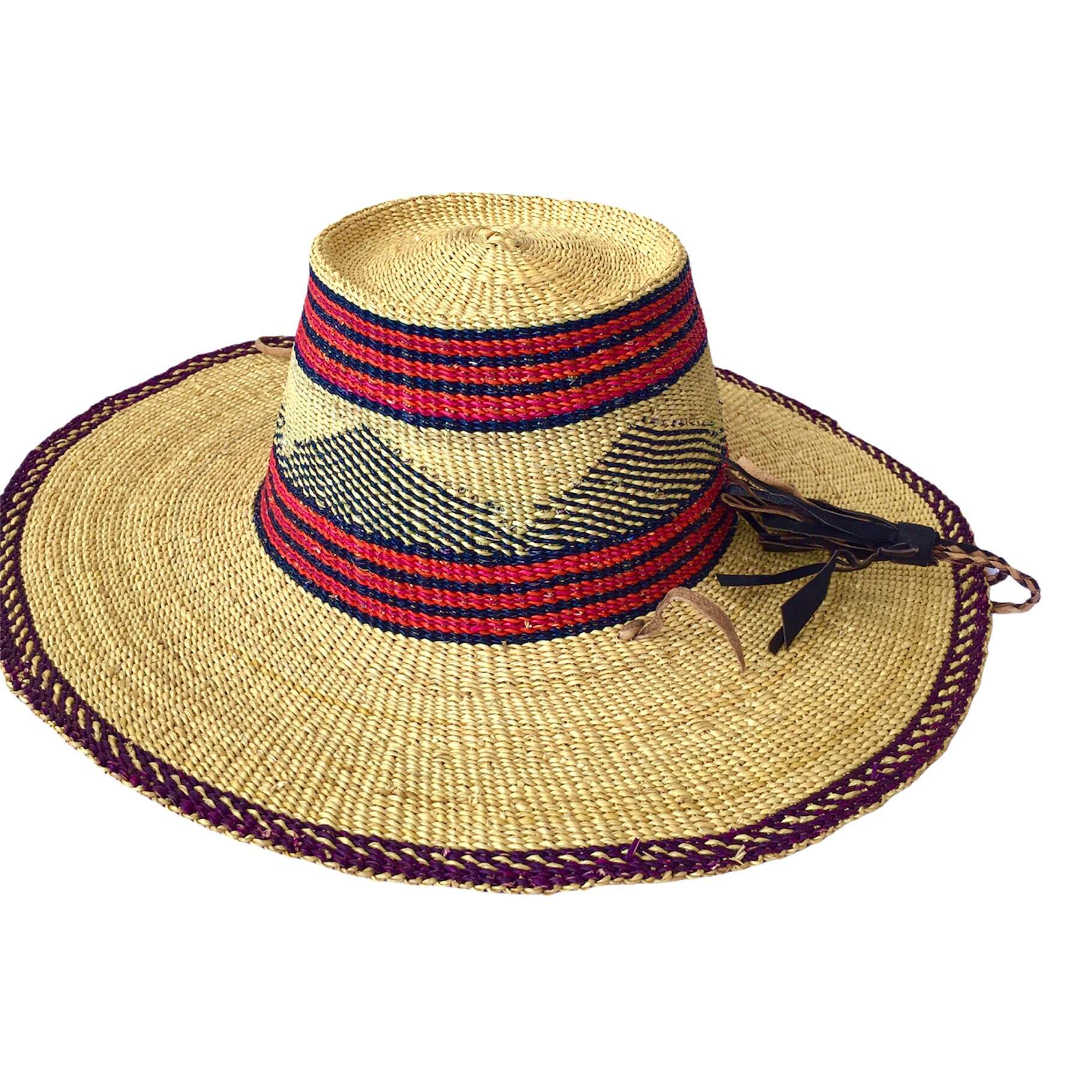 Simbi Pink Straw hat