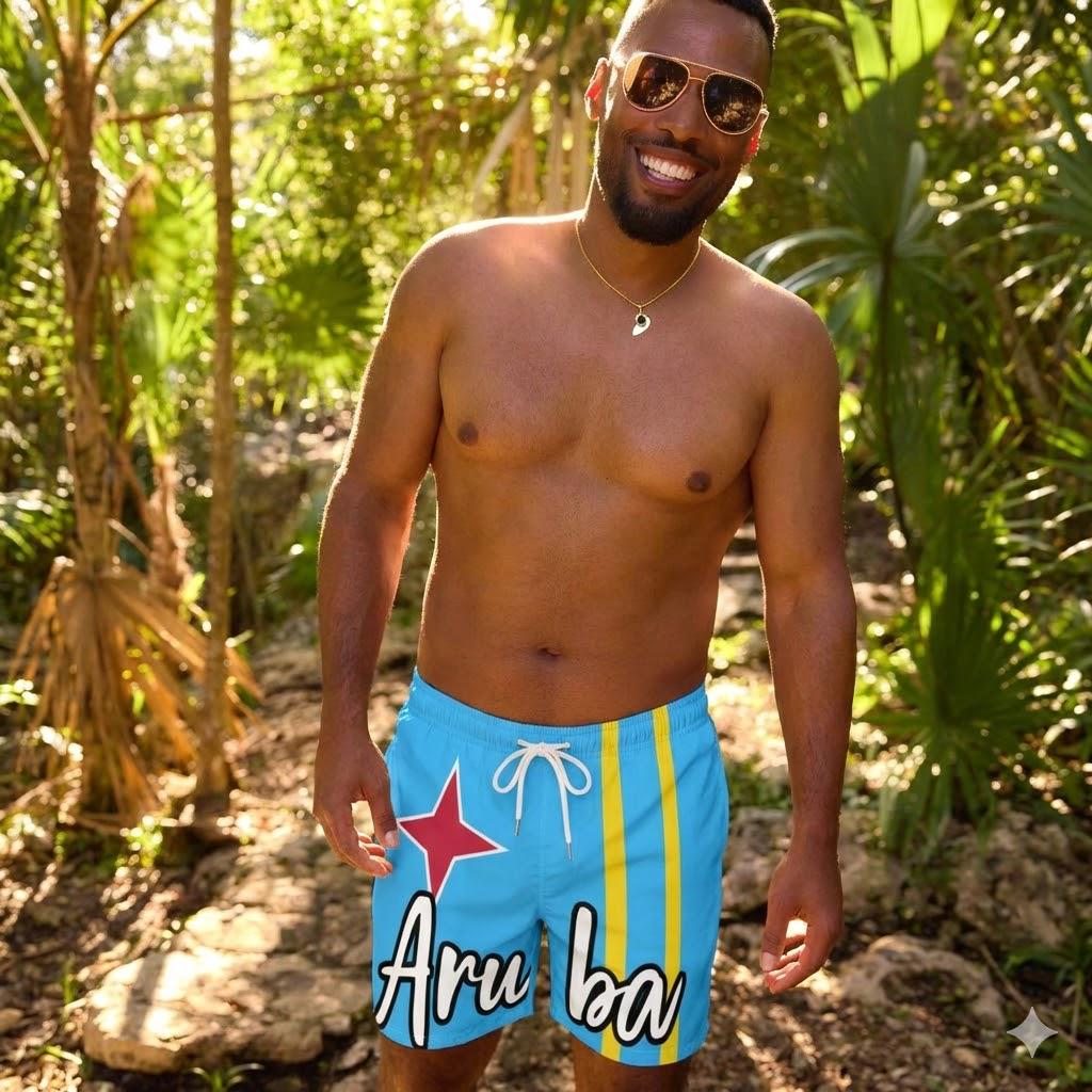 Aruba Recycled Swim Trunks