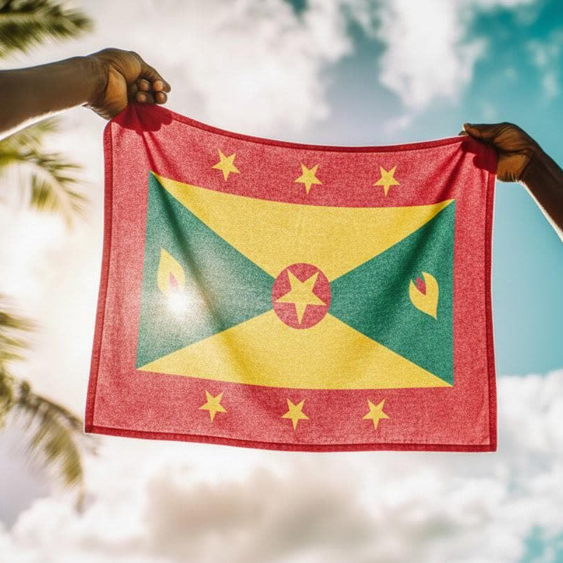 Grenada Flag Rally Towel