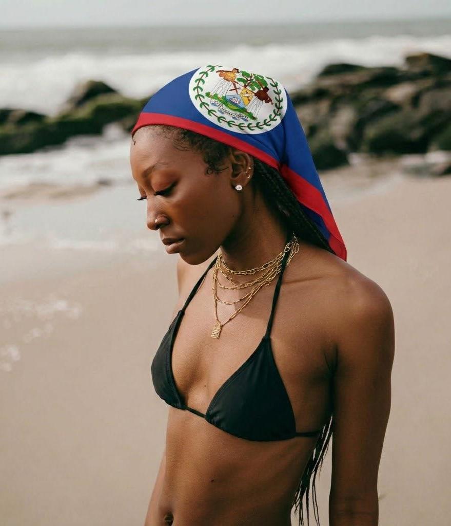 Belize Flag Bandana