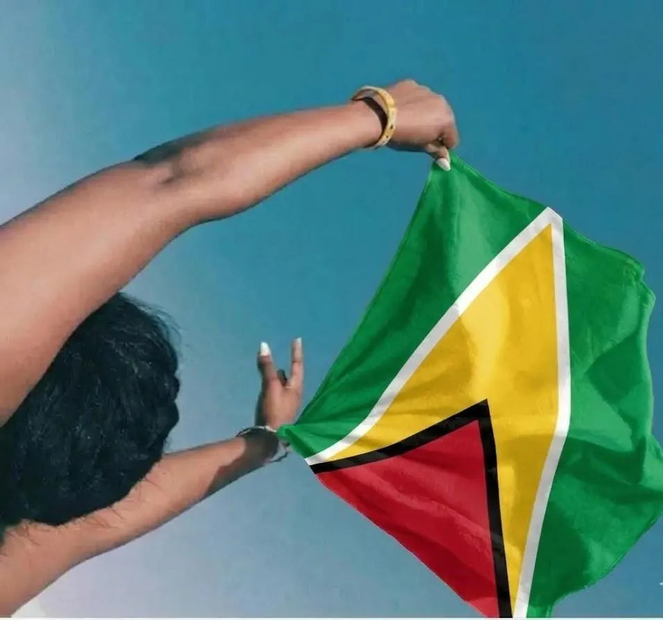 Guyana Flag Rally Towel
