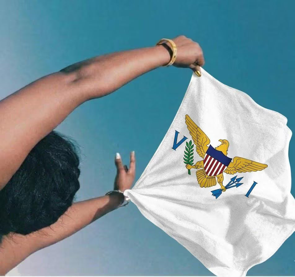Virgin Islands Flag Rally Towel