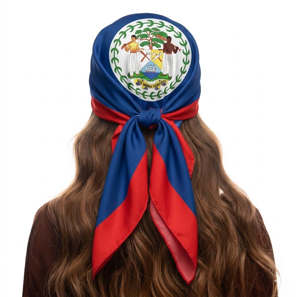 Belize Flag Bandana
