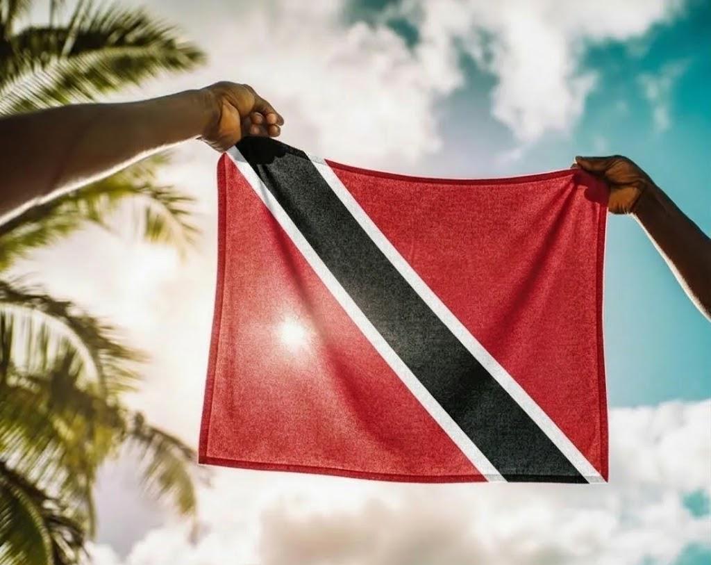 Trinidad & Tobago Flag Rally Towel