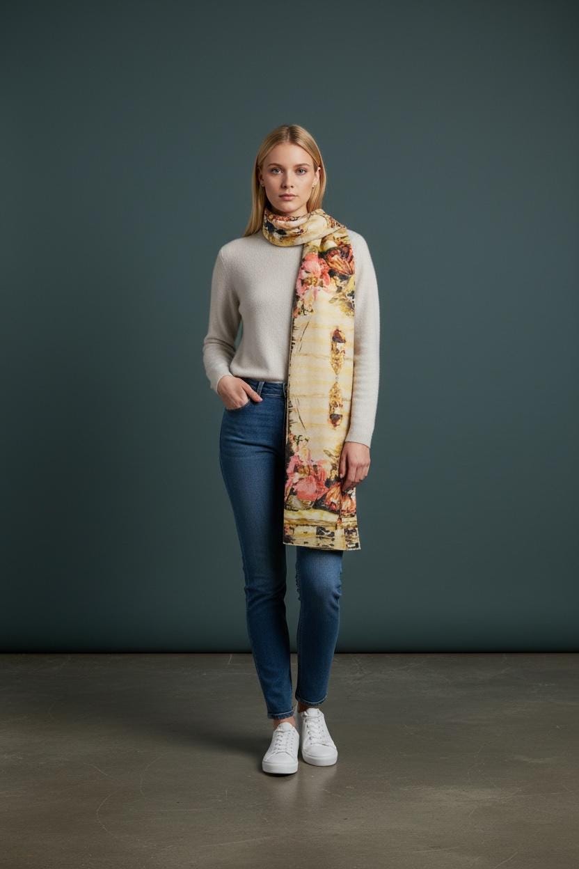 Afternoon Ladies Time Scarf