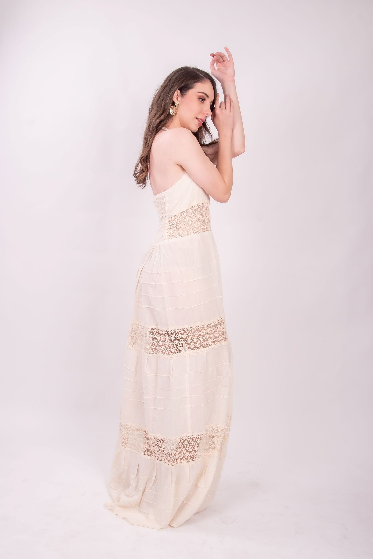 Valentina Halter Maxi Dress