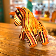 Unicorn Stuffed Toy- Funky Orange
