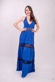 Valentina Halter Maxi Dress