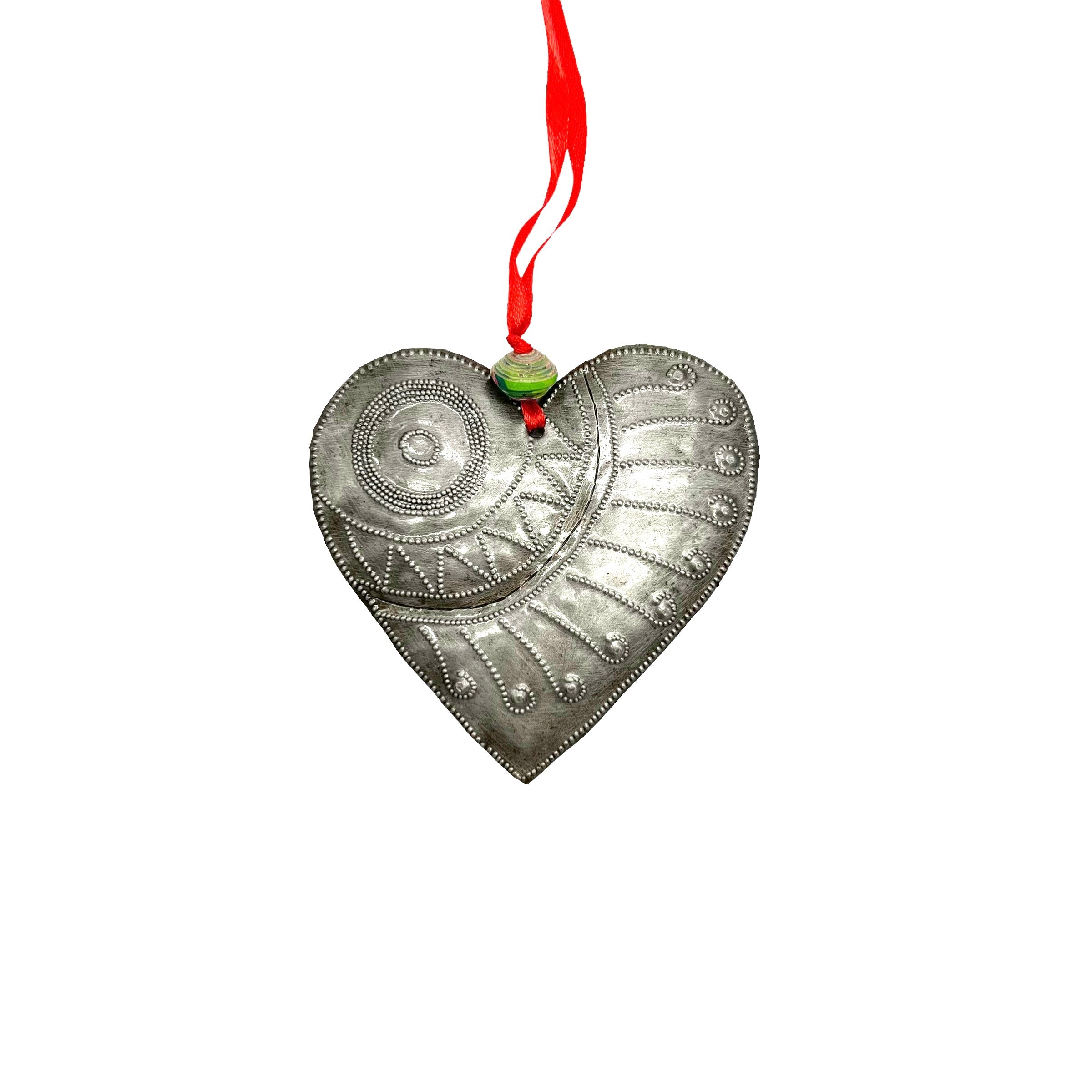 Steel Heart Ornament