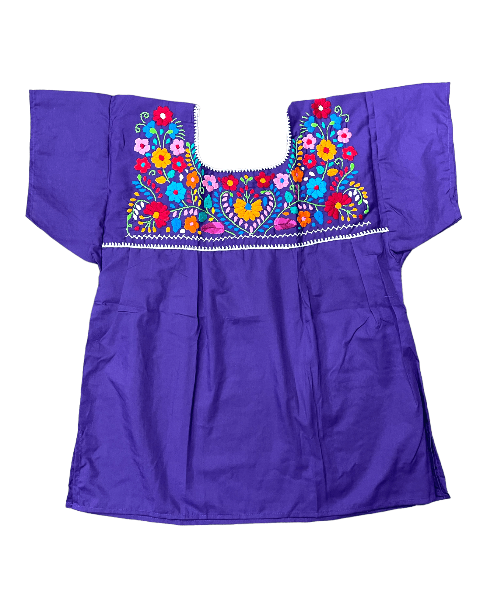 Tehuacan Blouse Blue