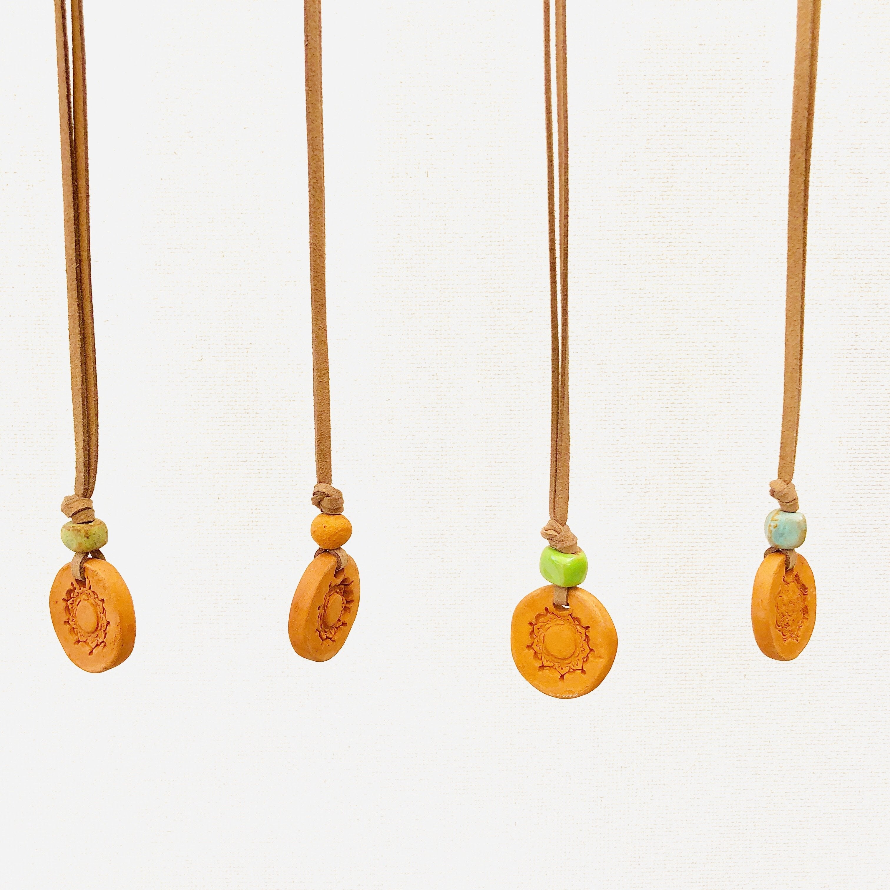 Aromatherapy Medallion Necklace