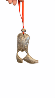 Boot Heart Ornament