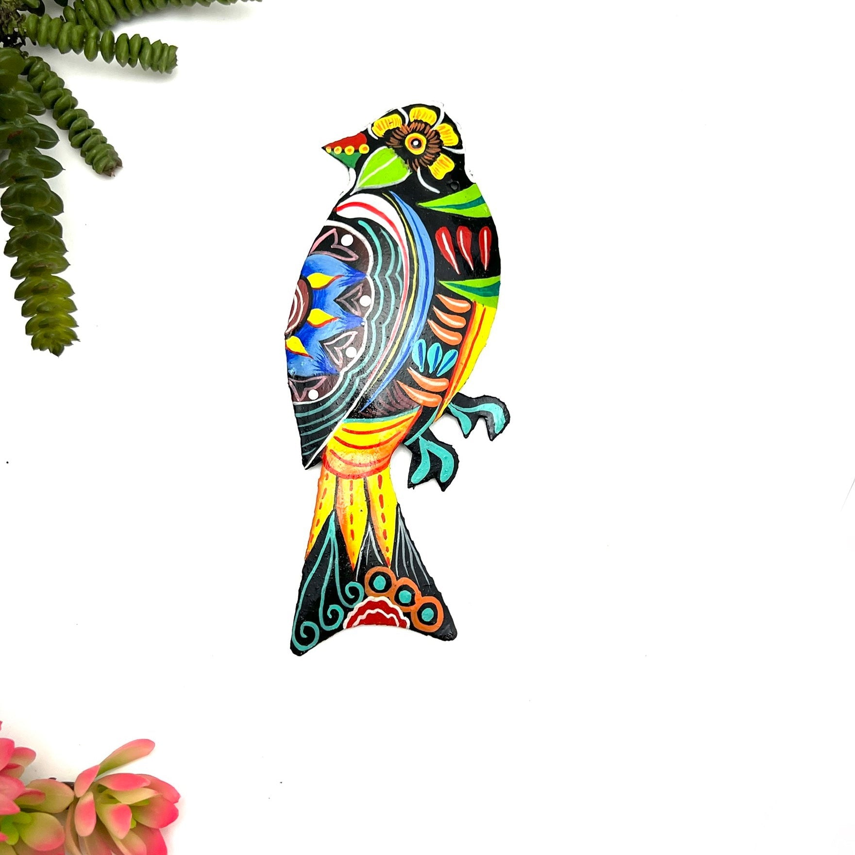 Bird On Perch