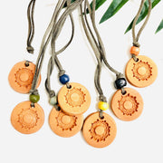 Aromatherapy Medallion Necklace
