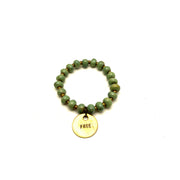 Ceramic Charm Bracelet - Seagreen Free