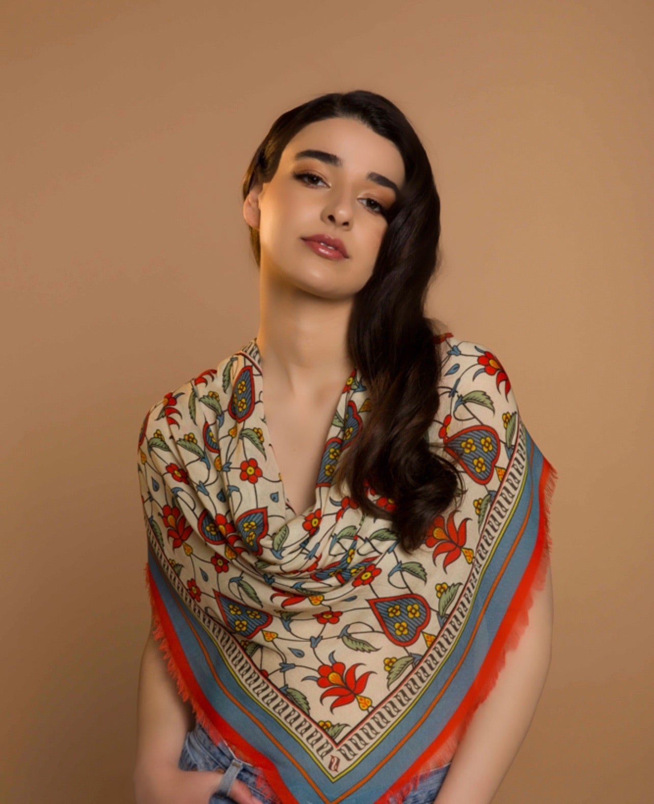 Spring Garden Scarf