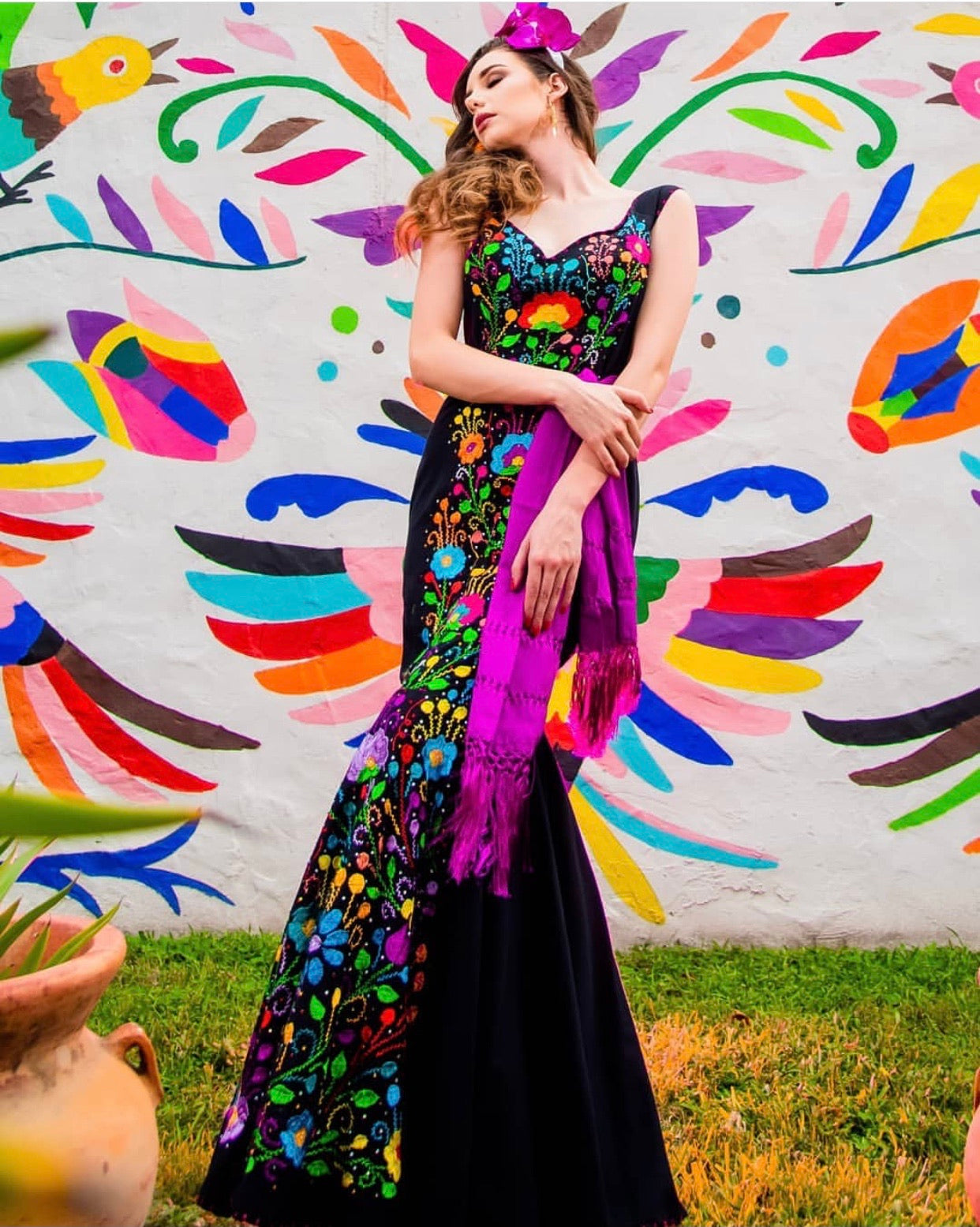 Paloma Negra Formal Dress - Made to order