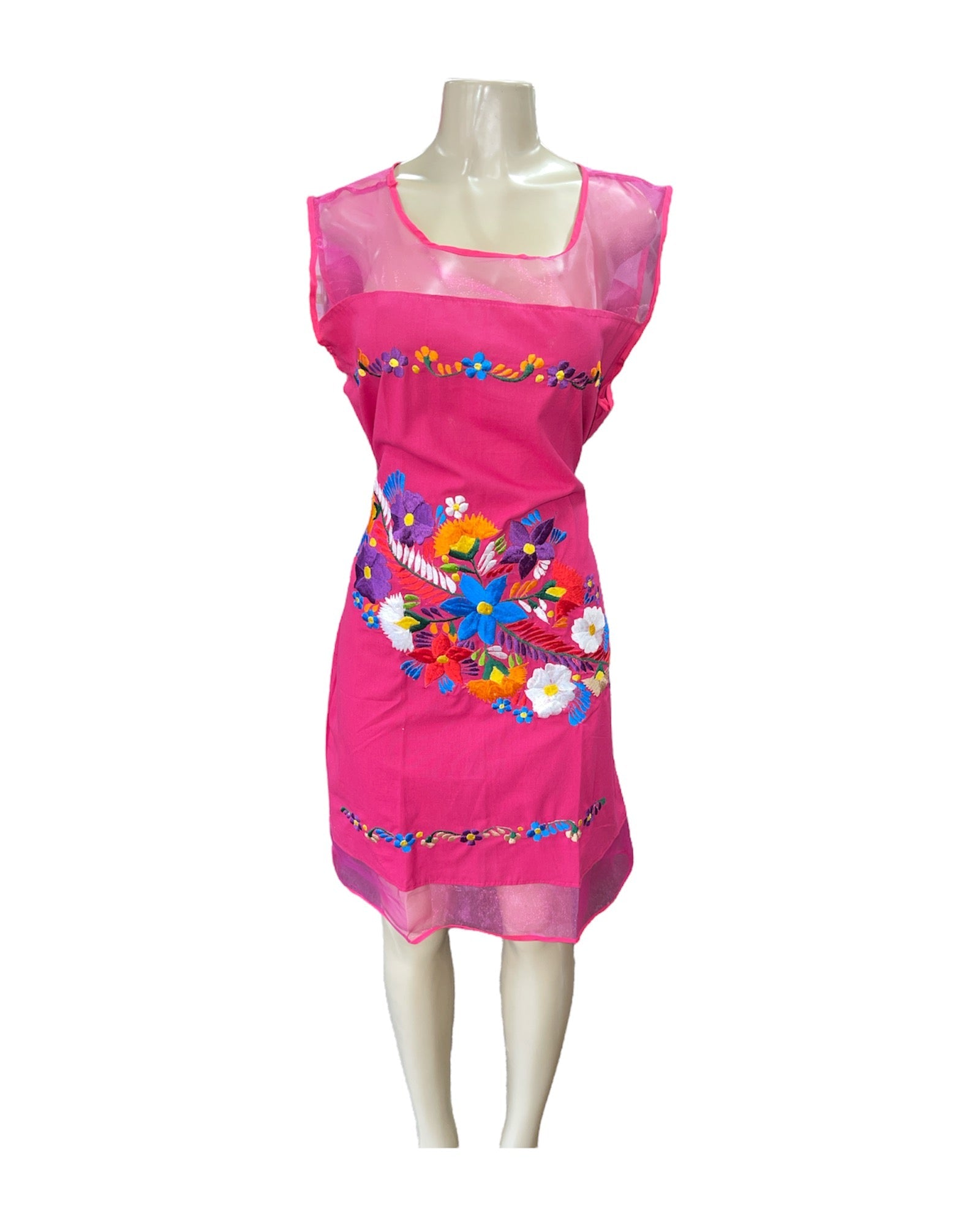 Teresa Dress Hot Pink