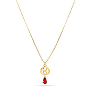 Pomegranate Gold Plated Necklace