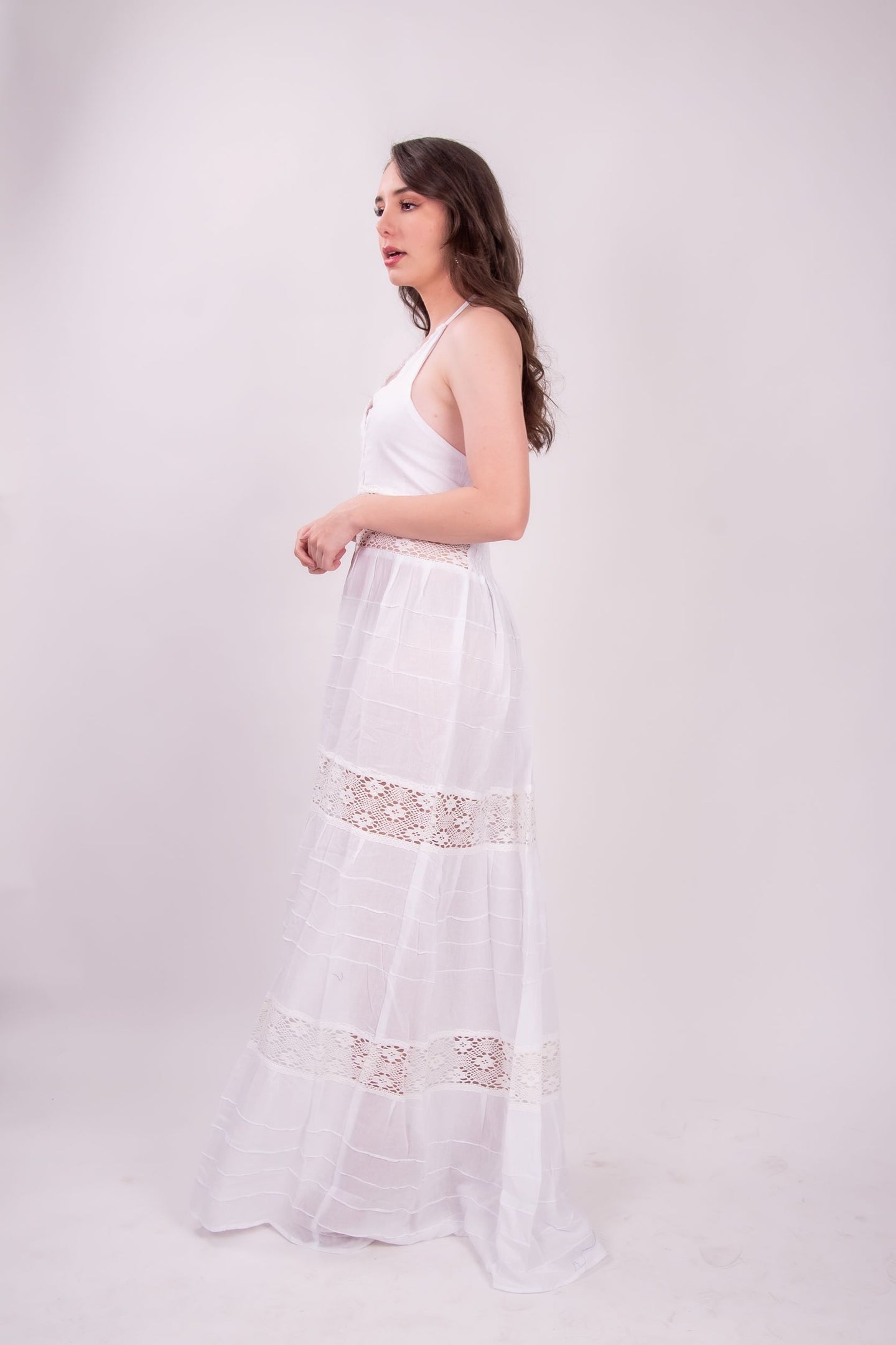 Valentina Halter Maxi Dress