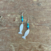 Aluminum Fish Earring