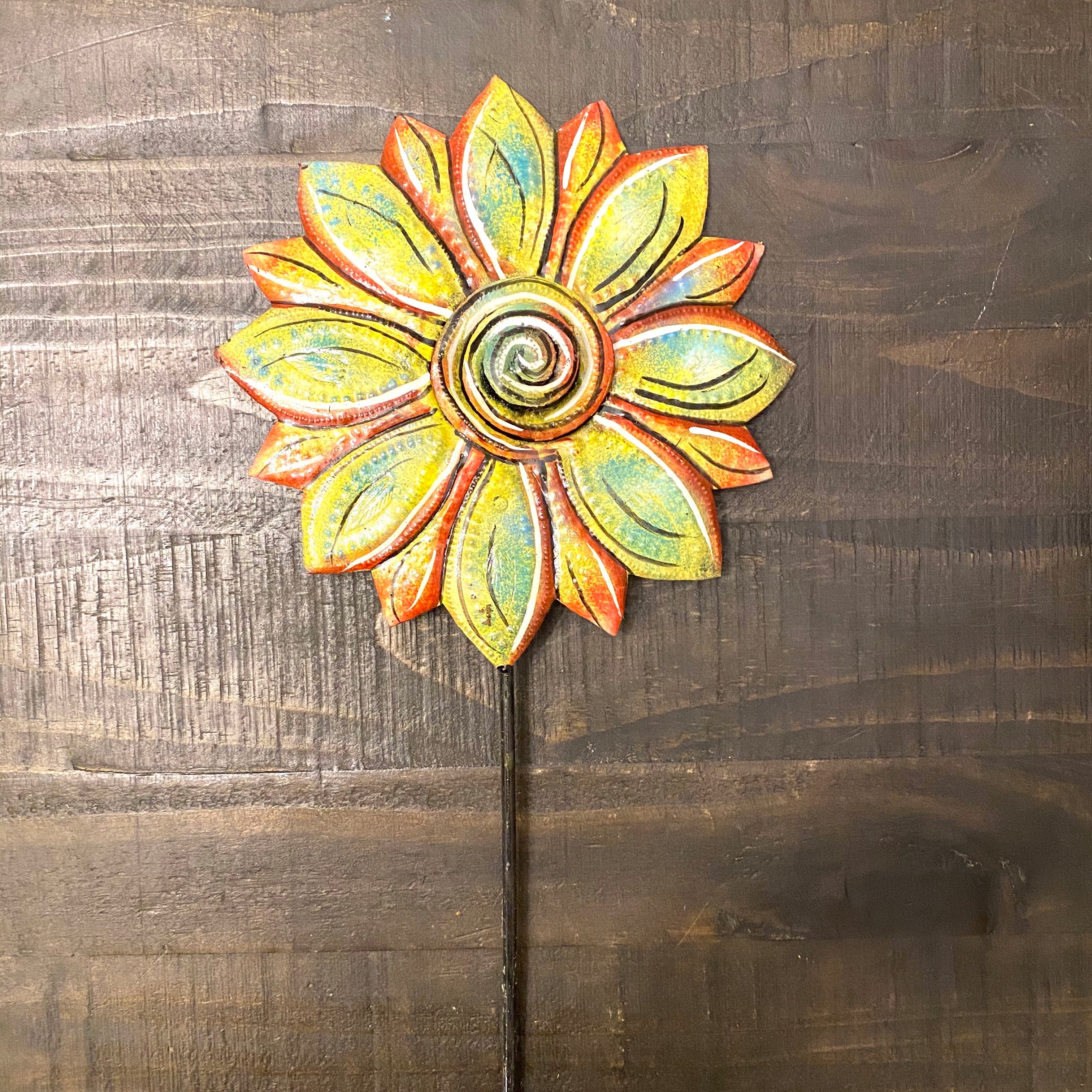 Floral Garden Stake