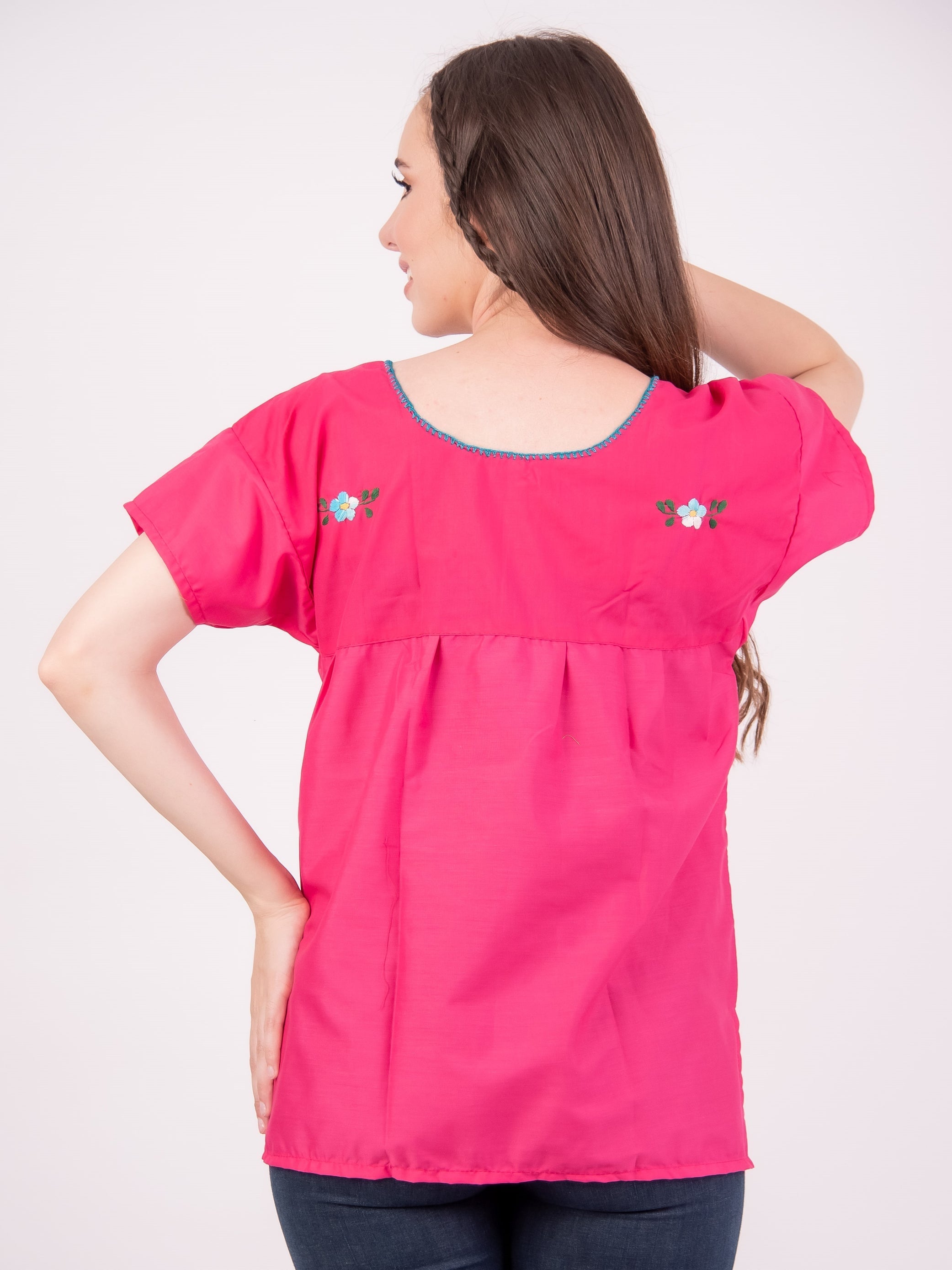 Tehuacan Blouse Blue