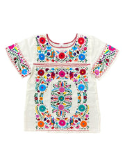 San Miguel Luxury Fine Blouse Ivory