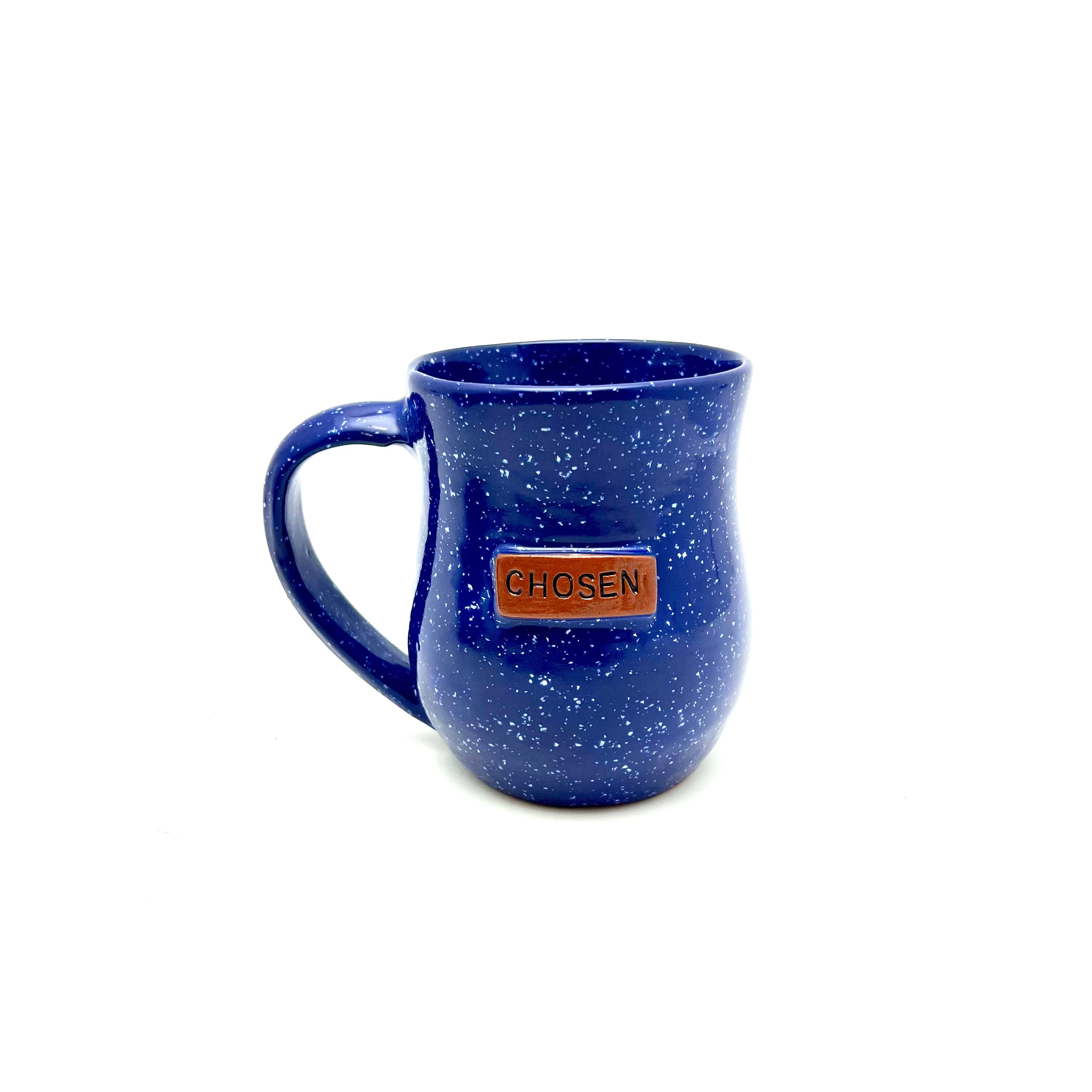Chosen Mug- Cobalt Blue Sprinkles