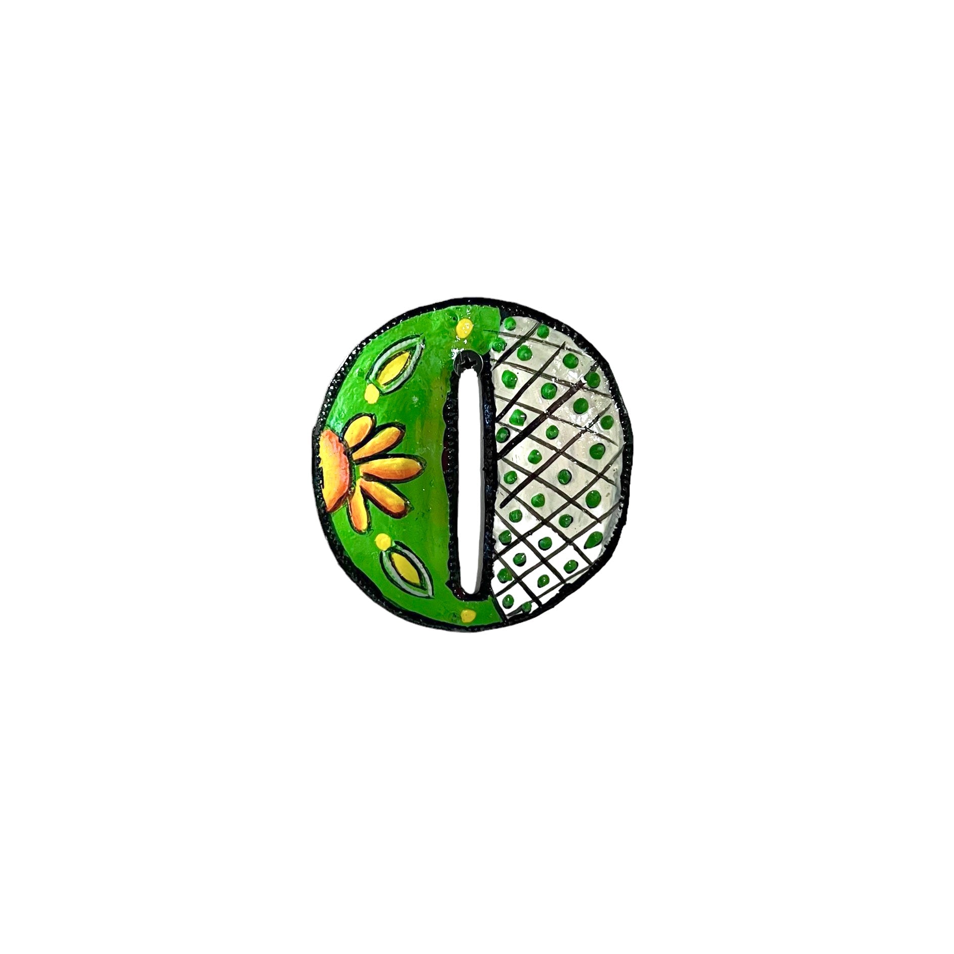 Painted Numbers - Green