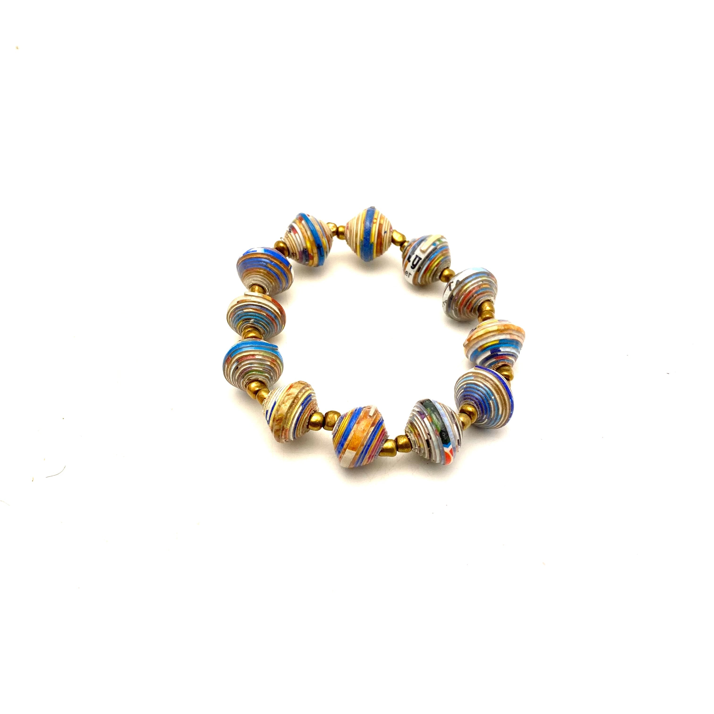 Cereal Box Bead Bracelets