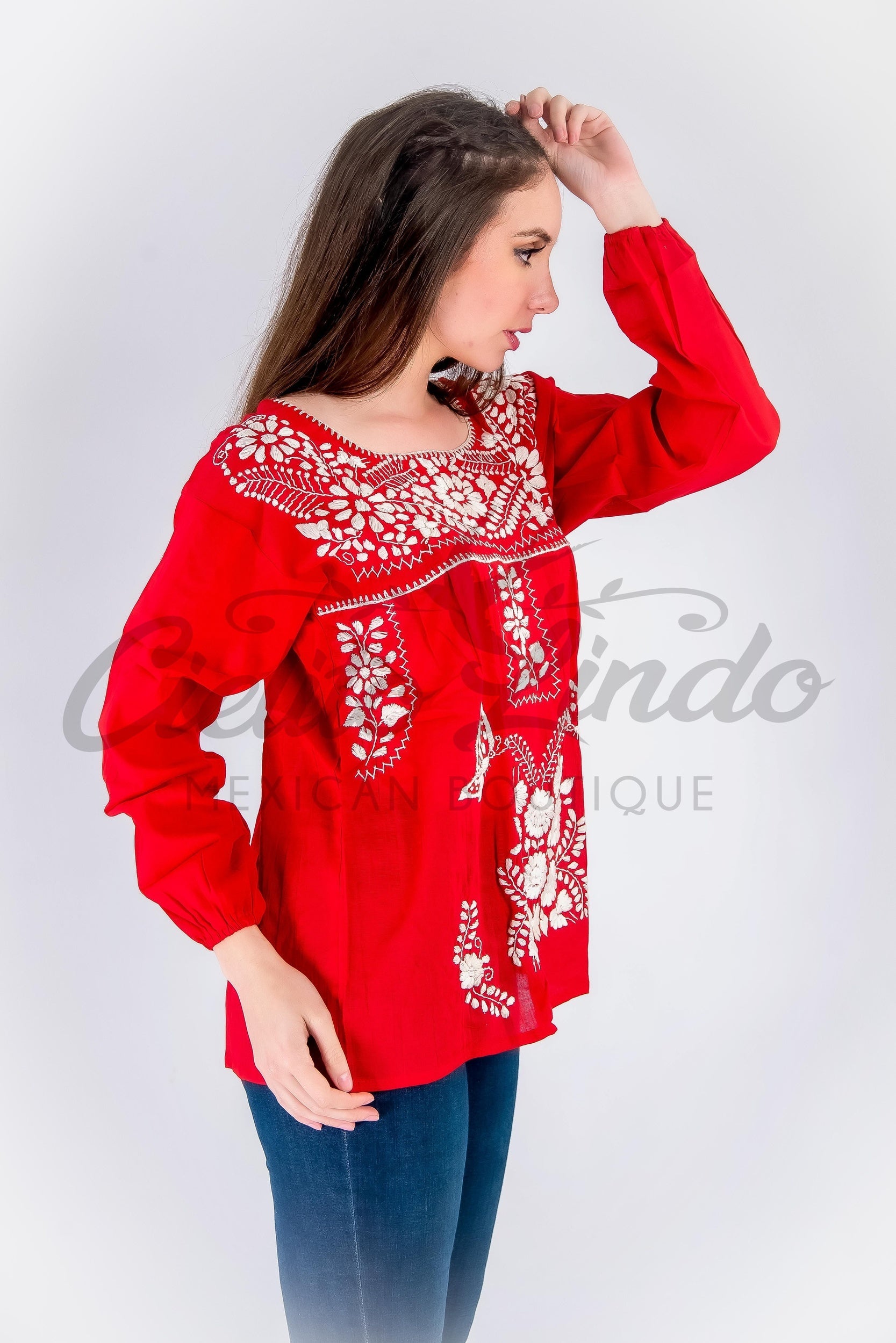 Tehuacan Long Sleeve Blouse