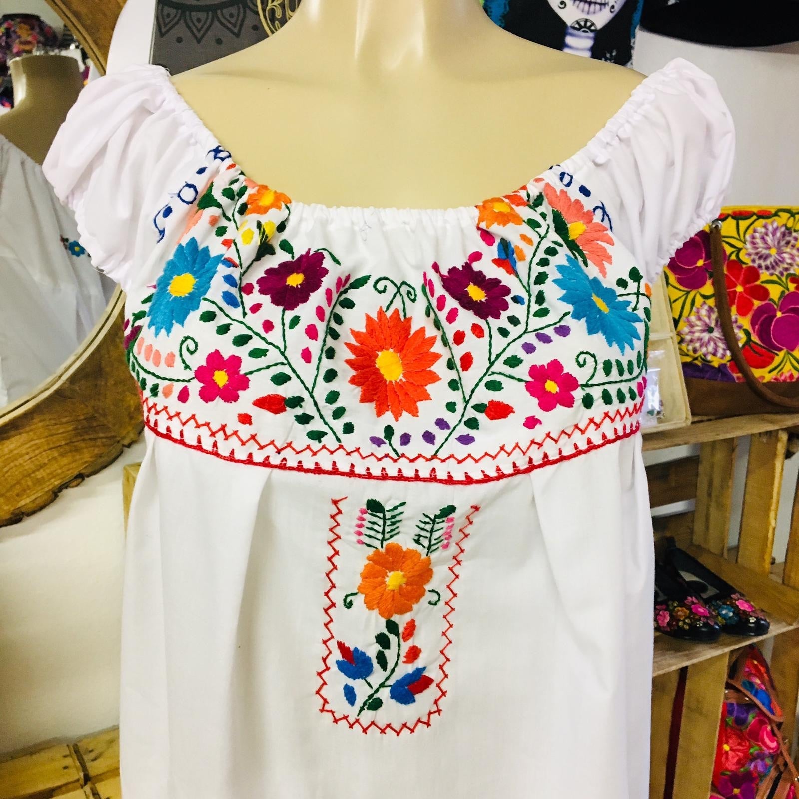 Evelia Off the Shoulder Dress White