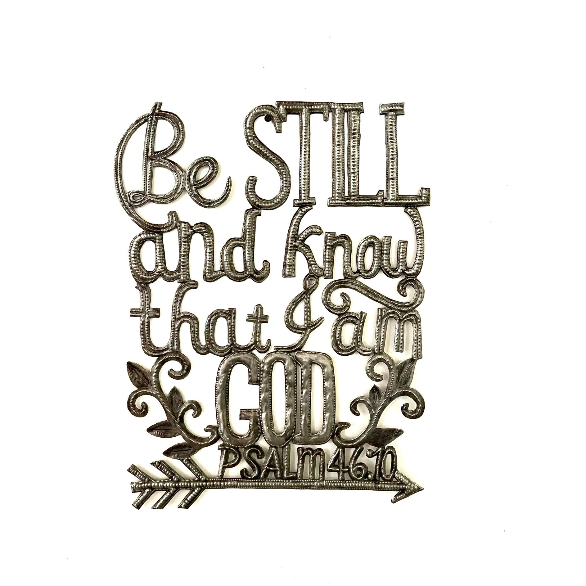 Be Still and Know That I am God