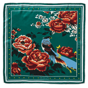 KAILU Imperial Bloom Silk Scarf – Luxury Accessory