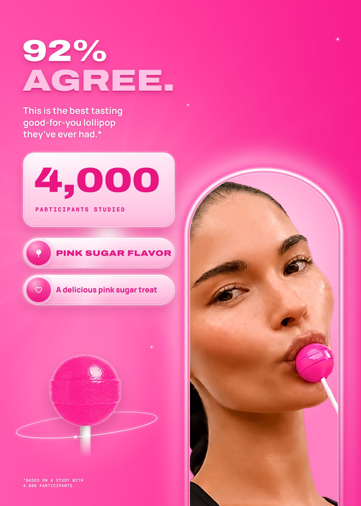 It Girl Beauty Lollipops - Collagen Peptides & Vitamin C Healthy Candy for Skin, Hair, Nails