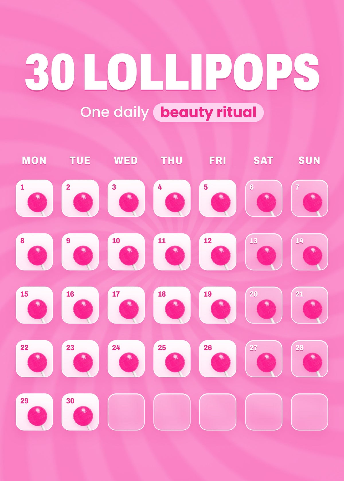 It Girl Beauty Lollipops - Collagen Peptides & Vitamin C Healthy Candy for Skin, Hair, Nails