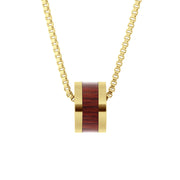 Jarrah Classic Barrel - Yellow Gold