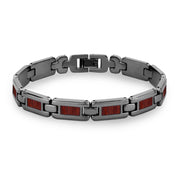 Jarrah Ladies Link Bracelet - Gunmetal