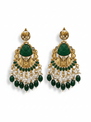 Long jhumki earrings