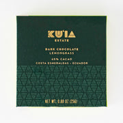 Lemongrass Dark Chocolate Bar