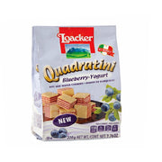 Loacker Quadratini Blueberry Yogurt Crisps 220g