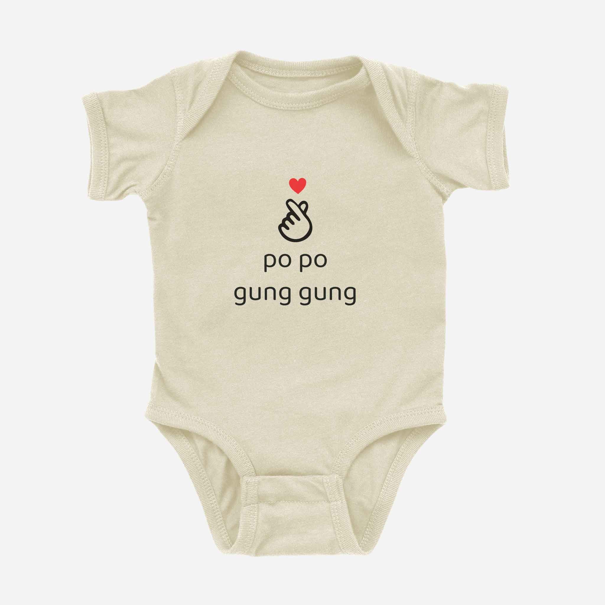 I Love Grandma & Grandpa Cantonese Onesie (Maternal)