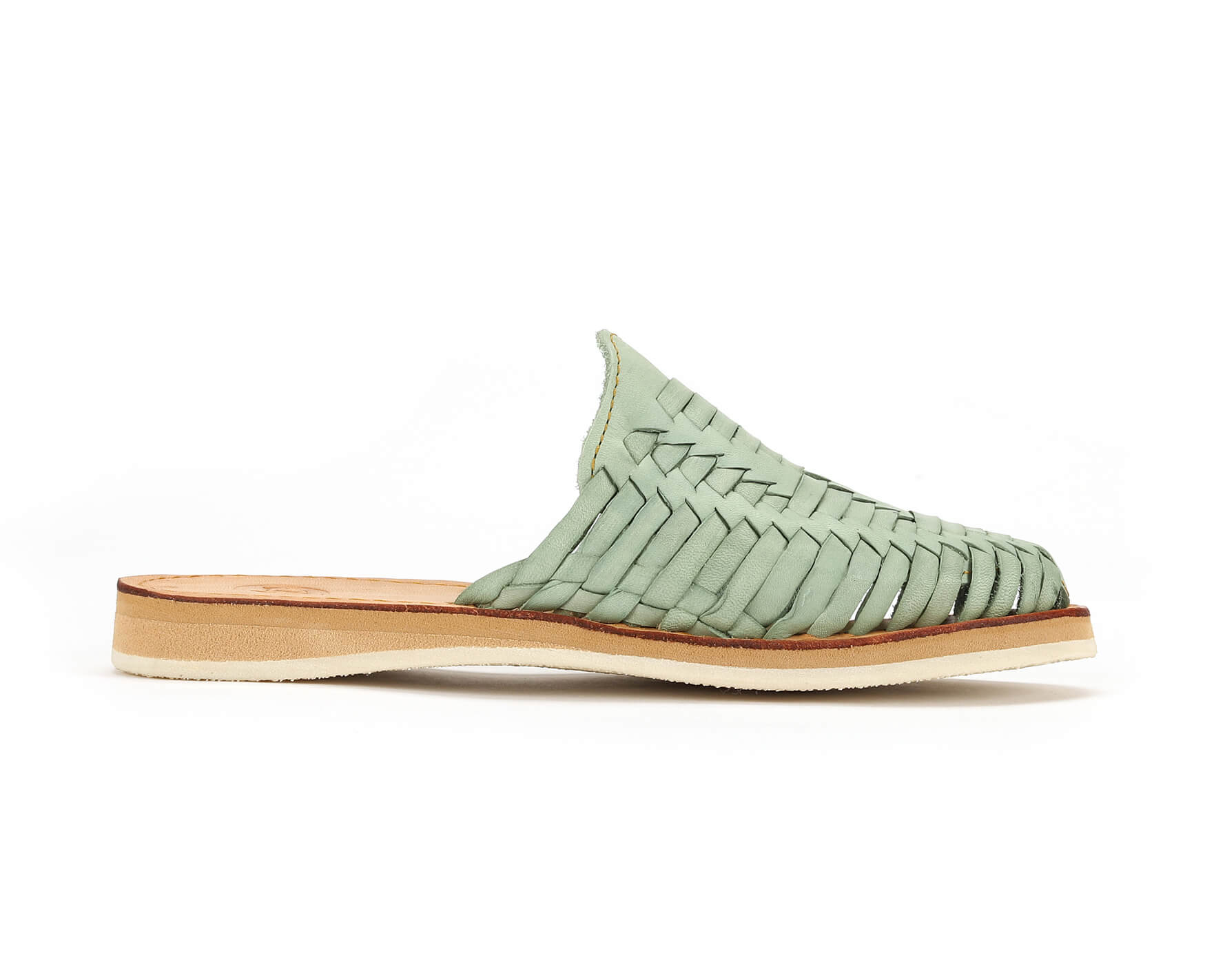 Marbella Huarache Slide Teal