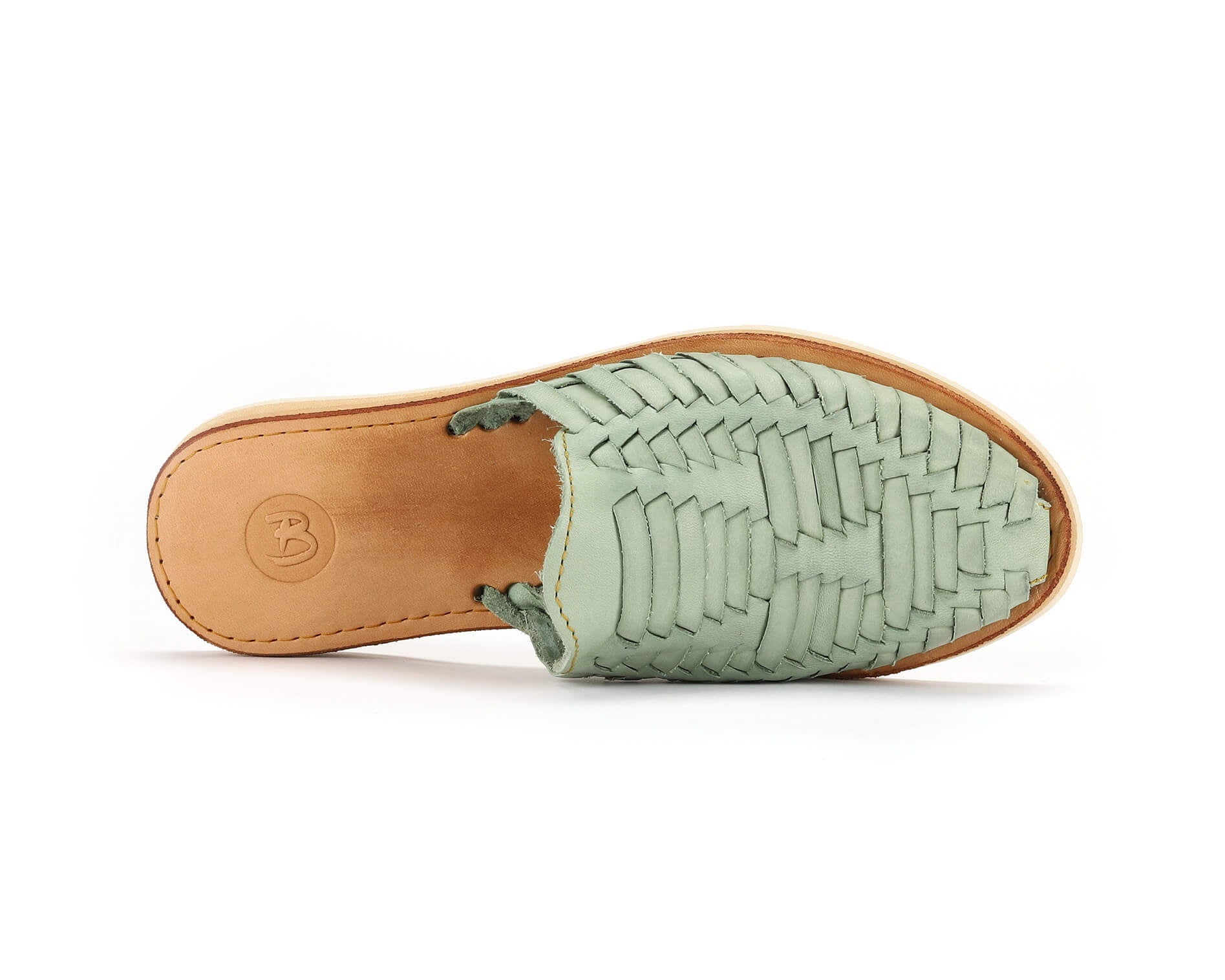 Marbella Huarache Slide Teal