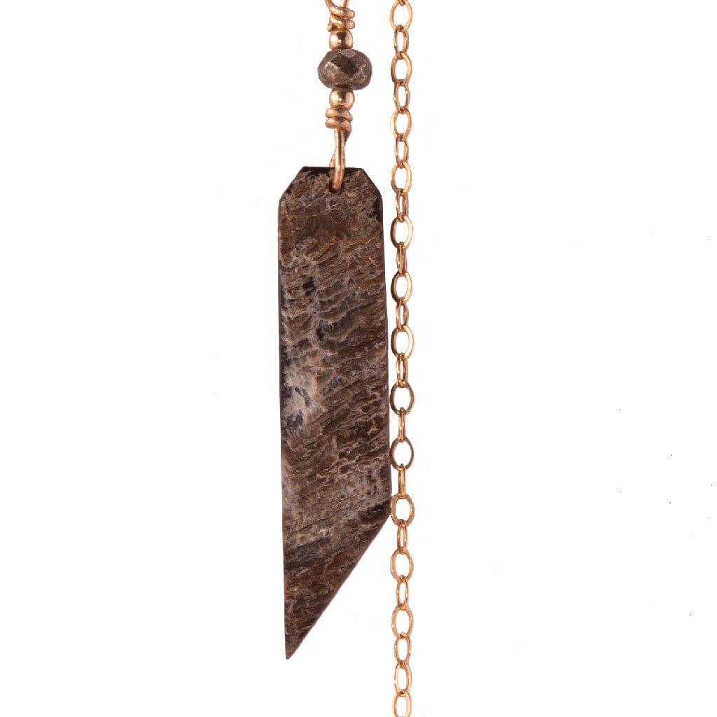 Marcilia 18K Gold Long Lariat