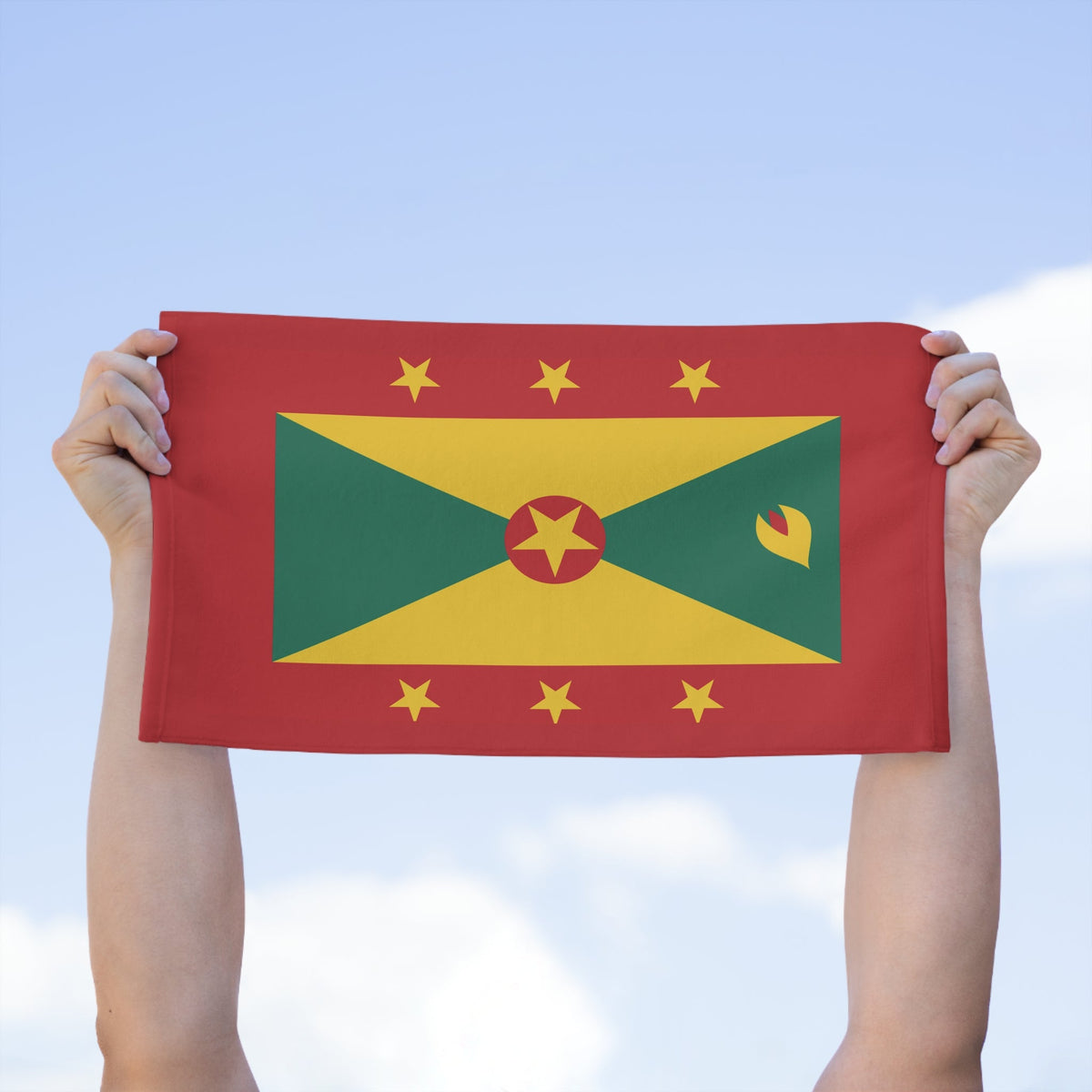 Grenada Flag Rally Towel